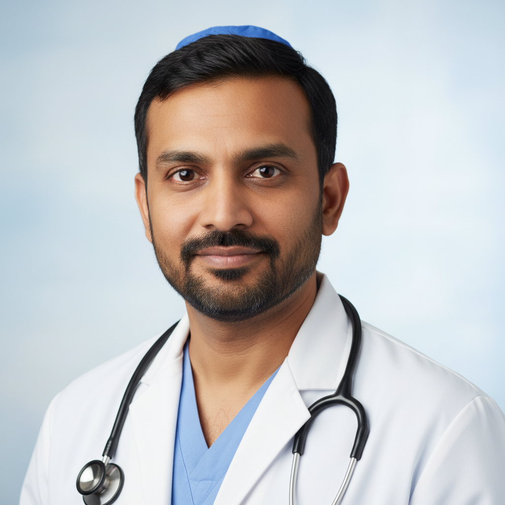 Portrait of Dr. Parmeshwar Babulal Bambrule